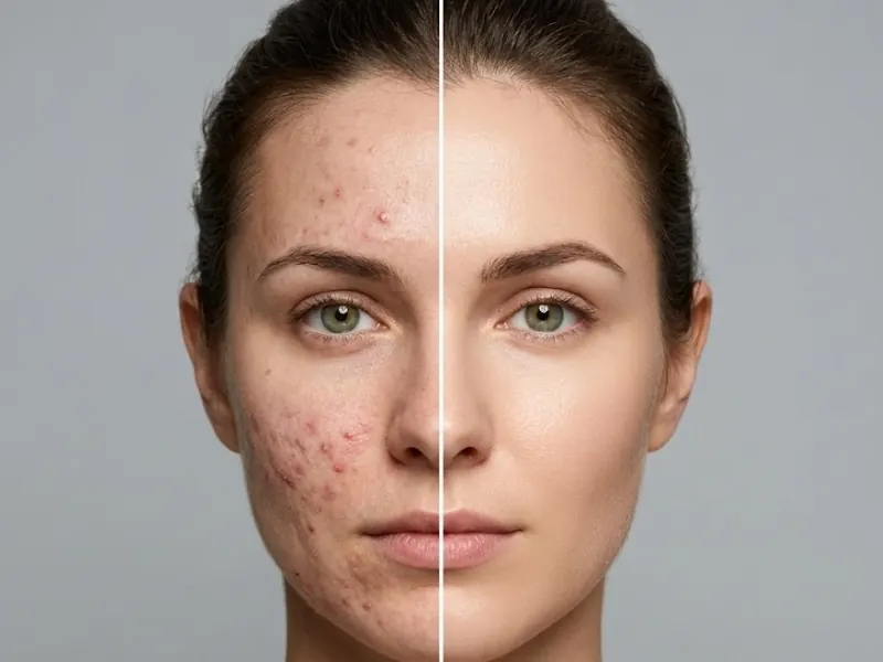 Face skin repair