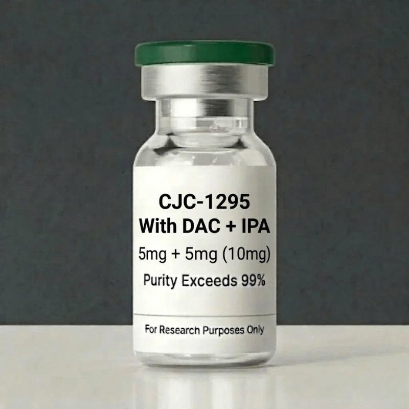 CJC-1295 No DAC & Ipamorelin Blend | 10mg Vial (5mg+5mg) | Synergistic GH Pulse