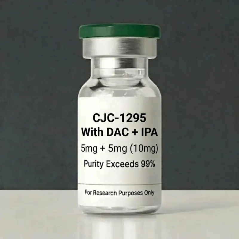 CJC-1295 No DAC & Ipamorelin Blend | 10mg Vial (5mg+5mg) | Synergistic GH Pulse