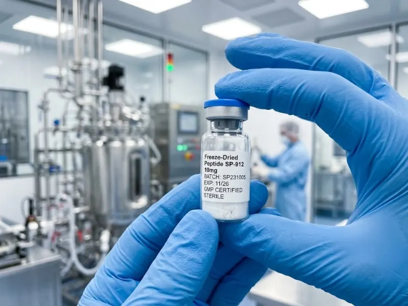 State-of-the-art peptide manufacturing facility