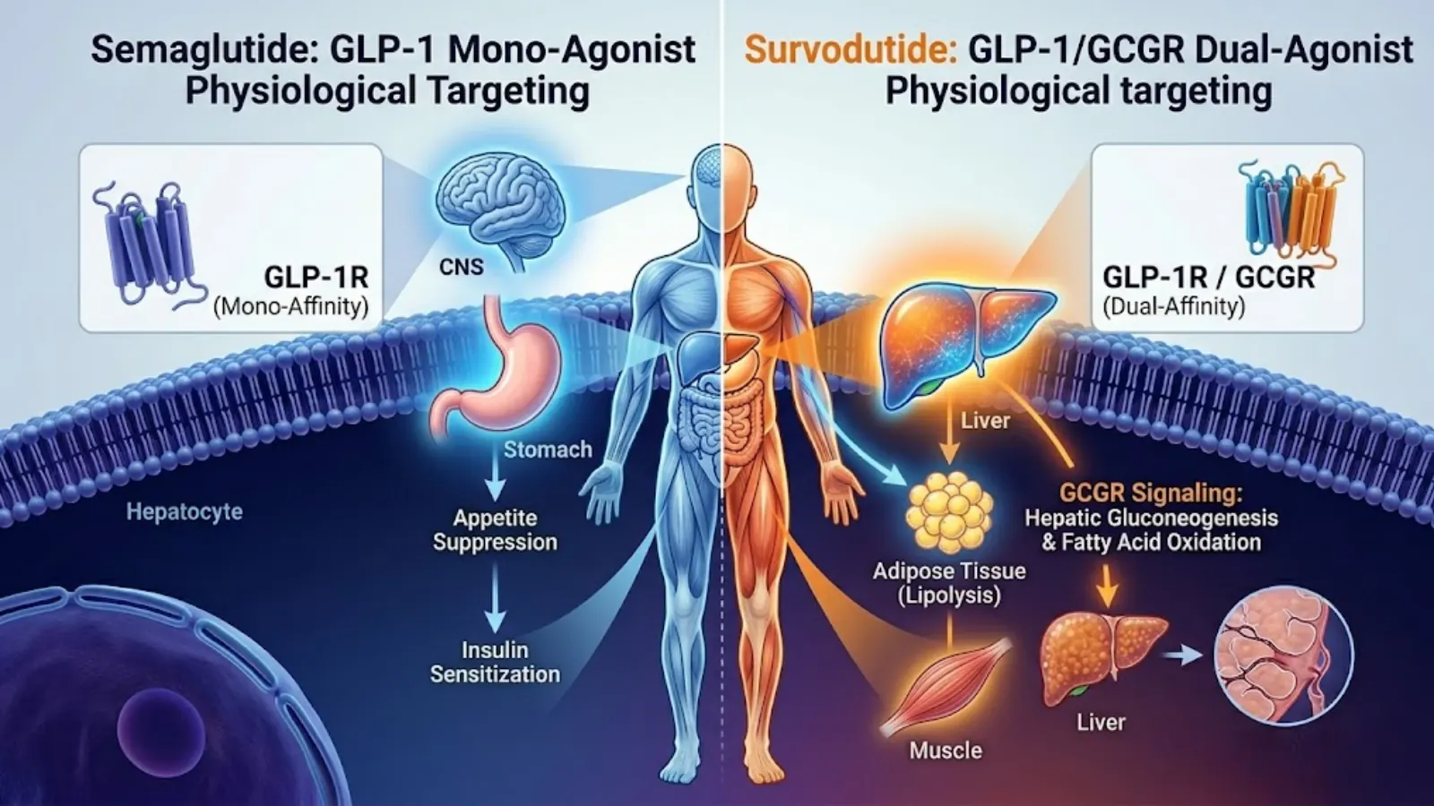 Physiological Targeting Map of Peptides